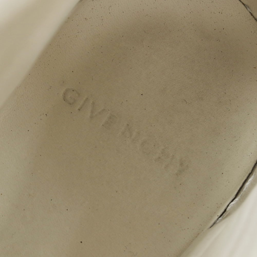 【中古】ジバンシィ GIVENCHY レザー スニーカー ベージュxカーキ【サイズ41】【 状態ランクB 】【 メンズ 】