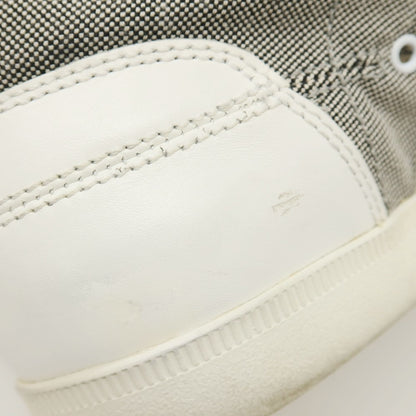 【中古】ディオールオム Dior Homme レザー スニーカー ホワイトxブラック【サイズ40】【 状態ランクC 】【 メンズ 】
