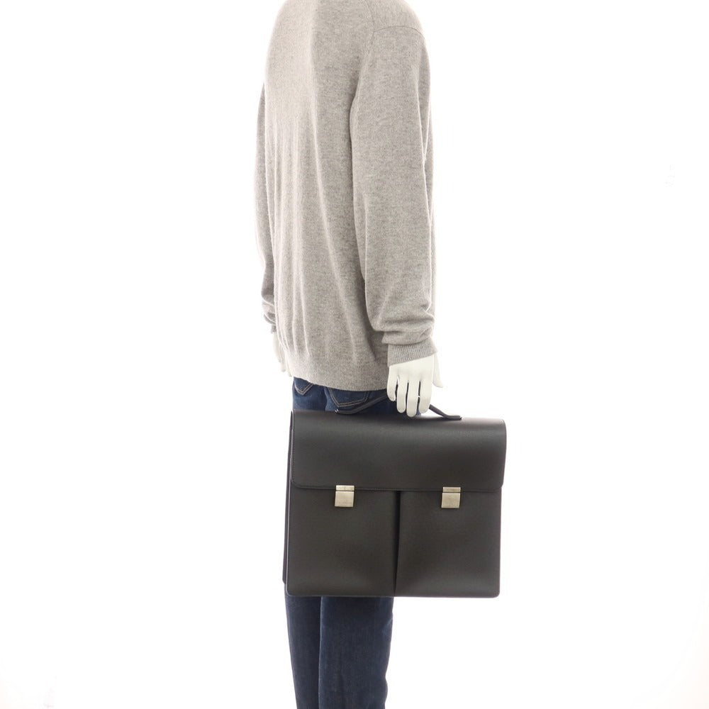 【中古】ルイ ヴィトン LOUIS VUITTON タイガ カザン アルドワーズ M81020 レザー ブリーフケース ブラック【 状態ランクC 】【 メンズ 】