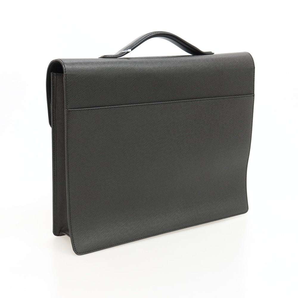 【中古】ルイ ヴィトン LOUIS VUITTON タイガ カザン アルドワーズ M81020 レザー ブリーフケース ブラック【 状態ランクC 】【 メンズ 】