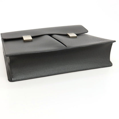 【中古】ルイ ヴィトン LOUIS VUITTON タイガ カザン アルドワーズ M81020 レザー ブリーフケース ブラック【 状態ランクC 】【 メンズ 】