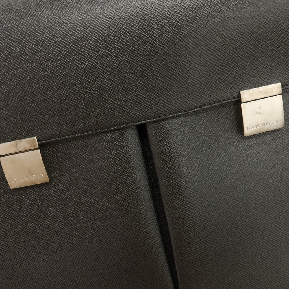 【中古】ルイ ヴィトン LOUIS VUITTON タイガ カザン アルドワーズ M81020 レザー ブリーフケース ブラック【 状態ランクC 】【 メンズ 】