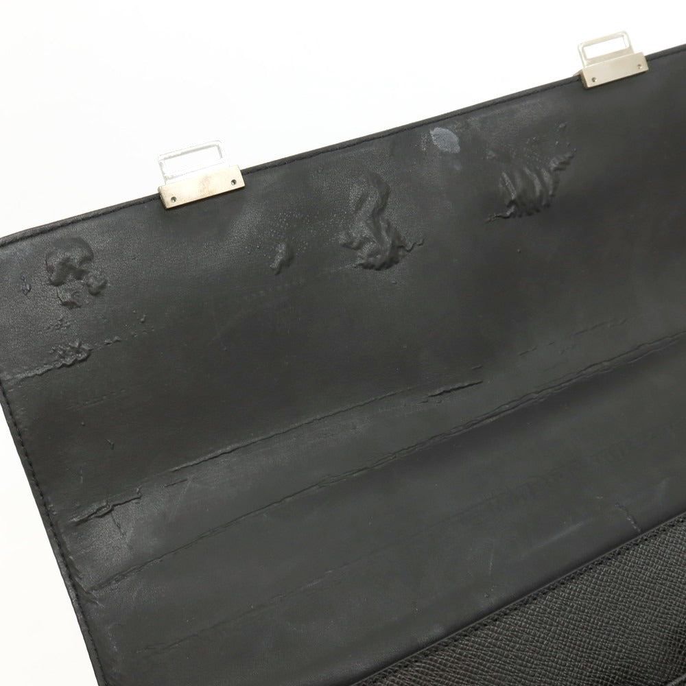 【中古】ルイ ヴィトン LOUIS VUITTON タイガ カザン アルドワーズ M81020 レザー ブリーフケース ブラック【 状態ランクC 】【 メンズ 】