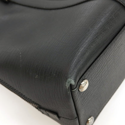 【中古】グッチ GUCCI レザー ブリーフケース ブラック【 状態ランクC 】【 メンズ 】