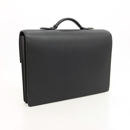 【中古】ジェイエムウエストン J.M WESTON レザー ブリーフケース ブラック【 状態ランクA 】【 メンズ 】