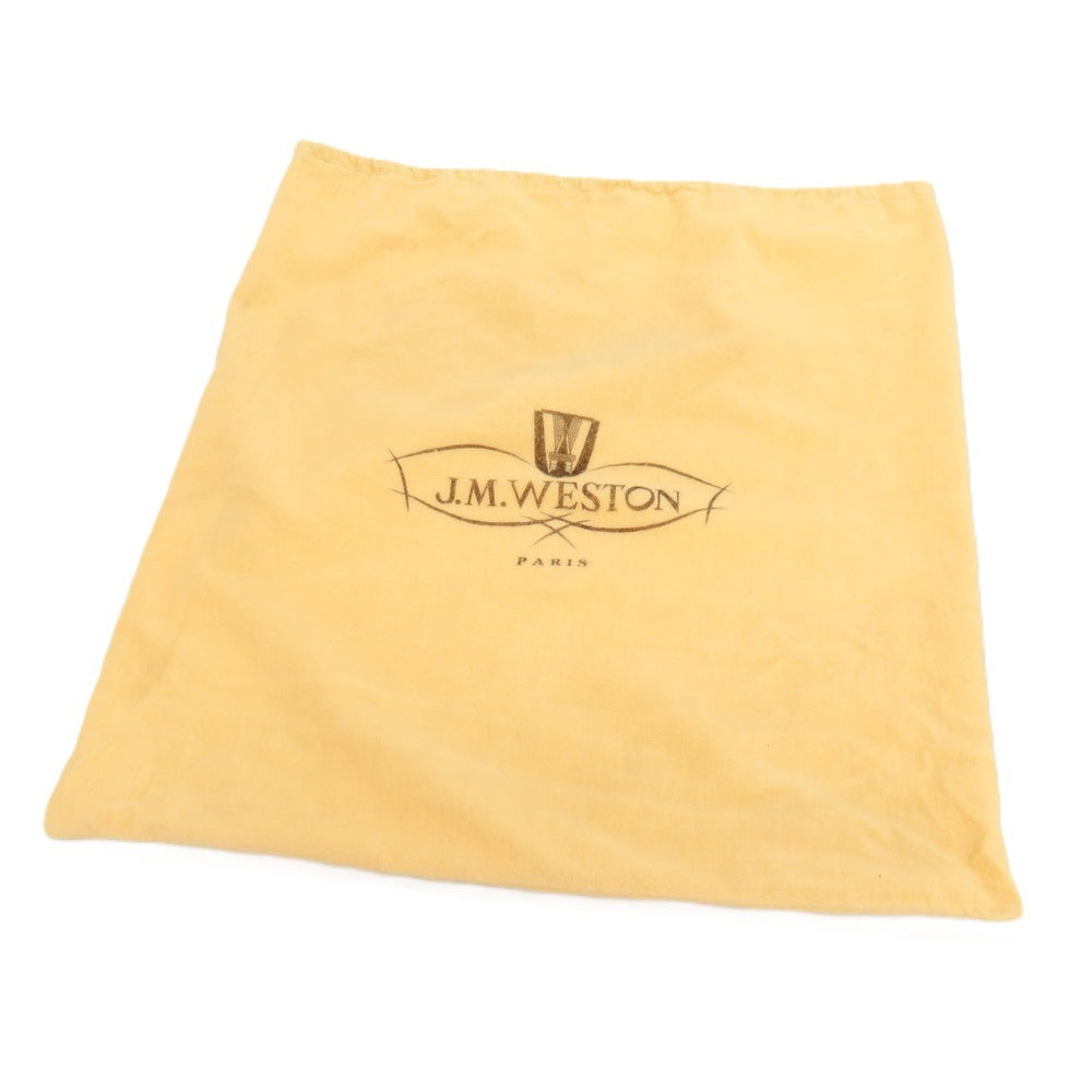 【中古】ジェイエムウエストン J.M WESTON レザー ブリーフケース ブラック【 状態ランクA 】【 メンズ 】