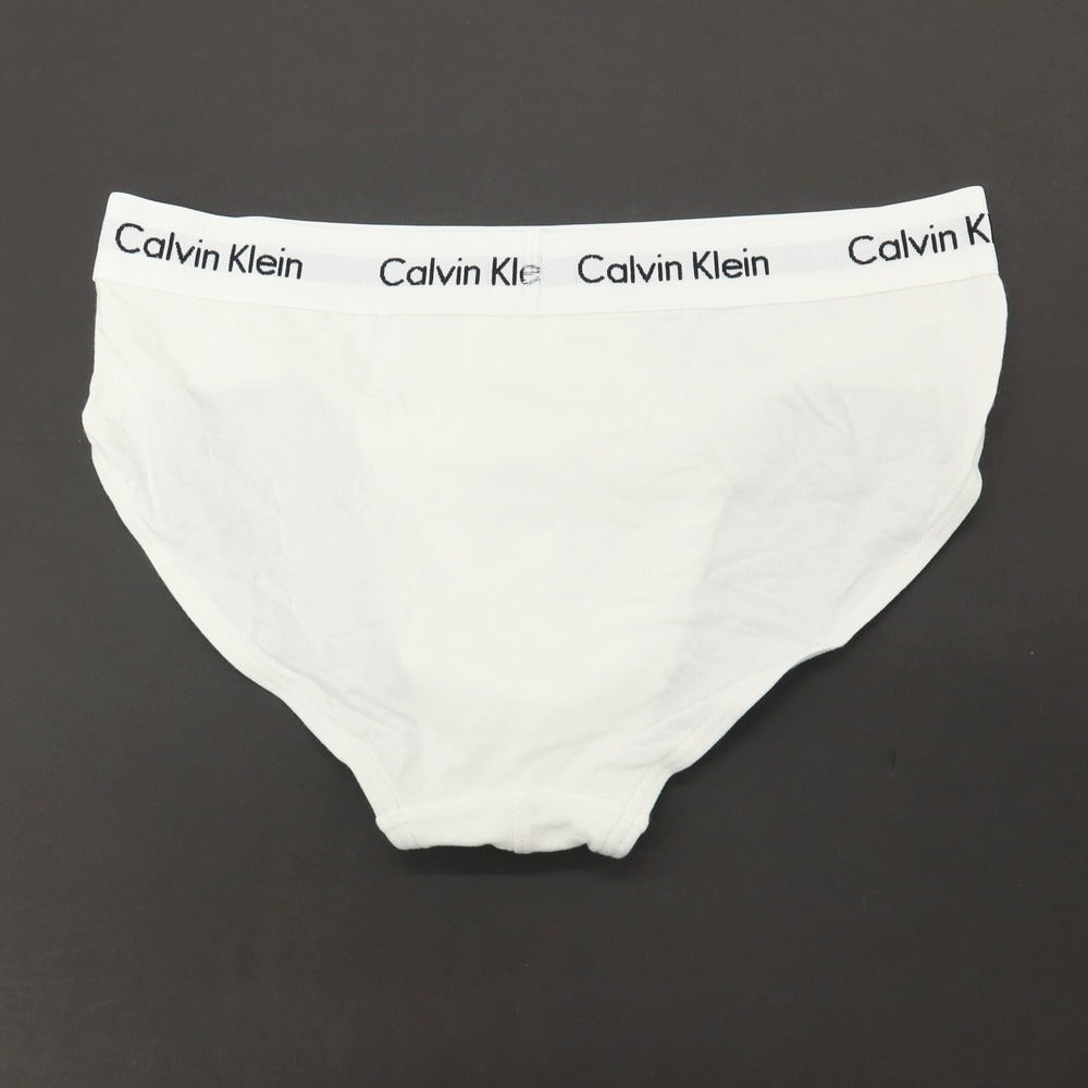 【中古】【未使用】カルバンクライン Calvin Klein コットン ストレッチ ヒップ ブリーフ クラシック フィット 3枚組 アンダーウェア 下着 ホワイト【サイズM】【 状態ランクS 】【 メンズ 】