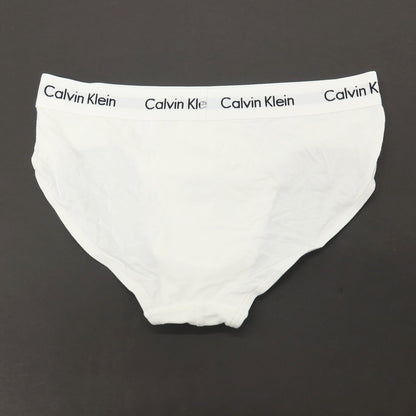 【中古】【未使用】カルバンクライン Calvin Klein コットン ストレッチ ヒップ ブリーフ クラシック フィット 3枚組 アンダーウェア 下着 ホワイト【サイズM】【 状態ランクS 】【 メンズ 】