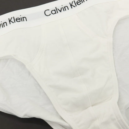 【中古】【未使用】カルバンクライン Calvin Klein コットン ストレッチ ヒップ ブリーフ クラシック フィット 3枚組 アンダーウェア 下着 ホワイト【サイズM】【 状態ランクS 】【 メンズ 】