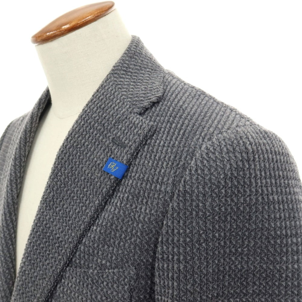 【中古】リングヂャケット RING JACKET ウール 3つボタン カジュアルジャケット グレー【サイズ48】【 状態ランクB 】【 メンズ 】