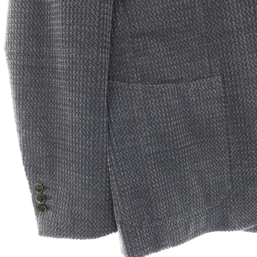 【中古】リングヂャケット RING JACKET ウール 3つボタン カジュアルジャケット グレー【サイズ48】【 状態ランクB 】【 メンズ 】