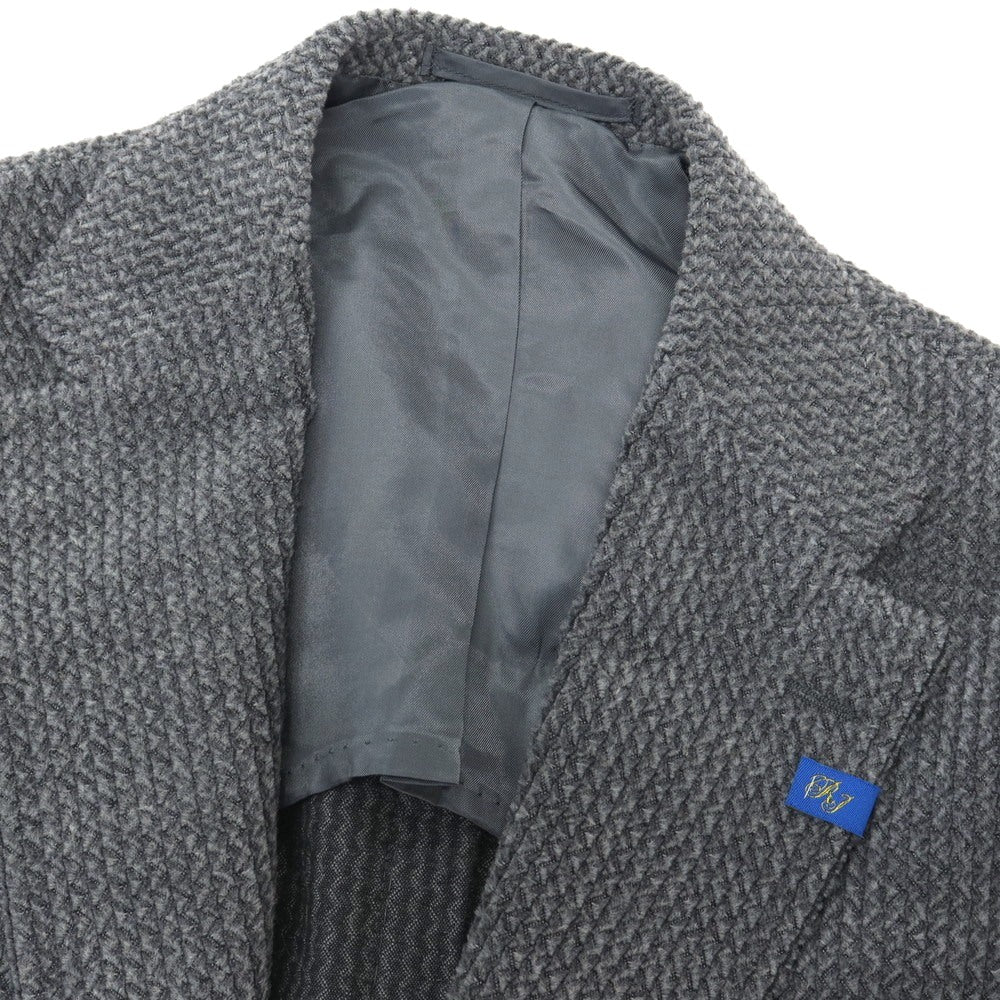 【中古】リングヂャケット RING JACKET ウール 3つボタン カジュアルジャケット グレー【サイズ48】【 状態ランクB 】【 メンズ 】