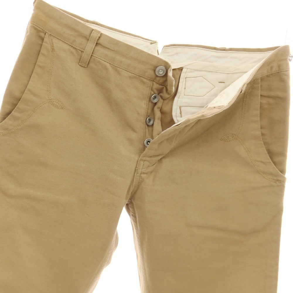 【中古】ミントデニム Mynt Denim コットン チノパンツ ベージュ【サイズ30】【 状態ランクB 】【 メンズ 】
