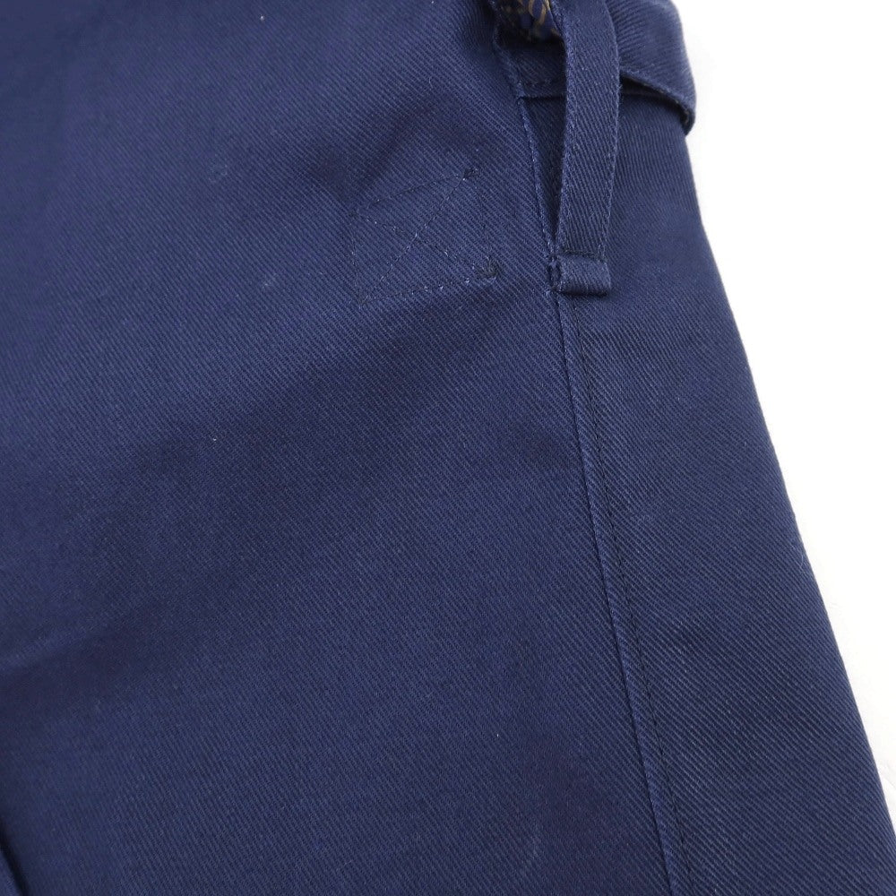 【中古】【未使用】ヘルノ Herno × Pierre-Louis Mascia コットンリネン ベルテッドコート ライトネイビー【サイズ46】【 状態ランクS 】【 メンズ 】