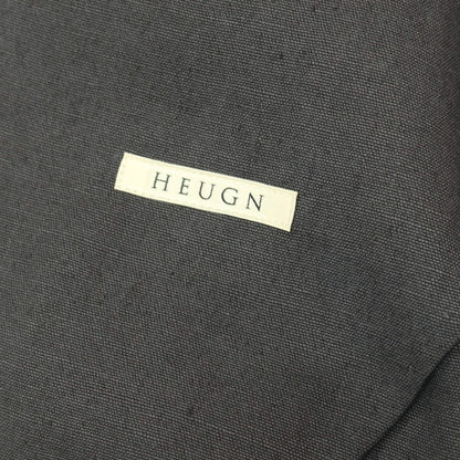 【中古】【未使用】ユーゲン HEUGN リネン 2B カジュアルジャケット グレー【サイズ2】【 状態ランクS 】【 メンズ 】