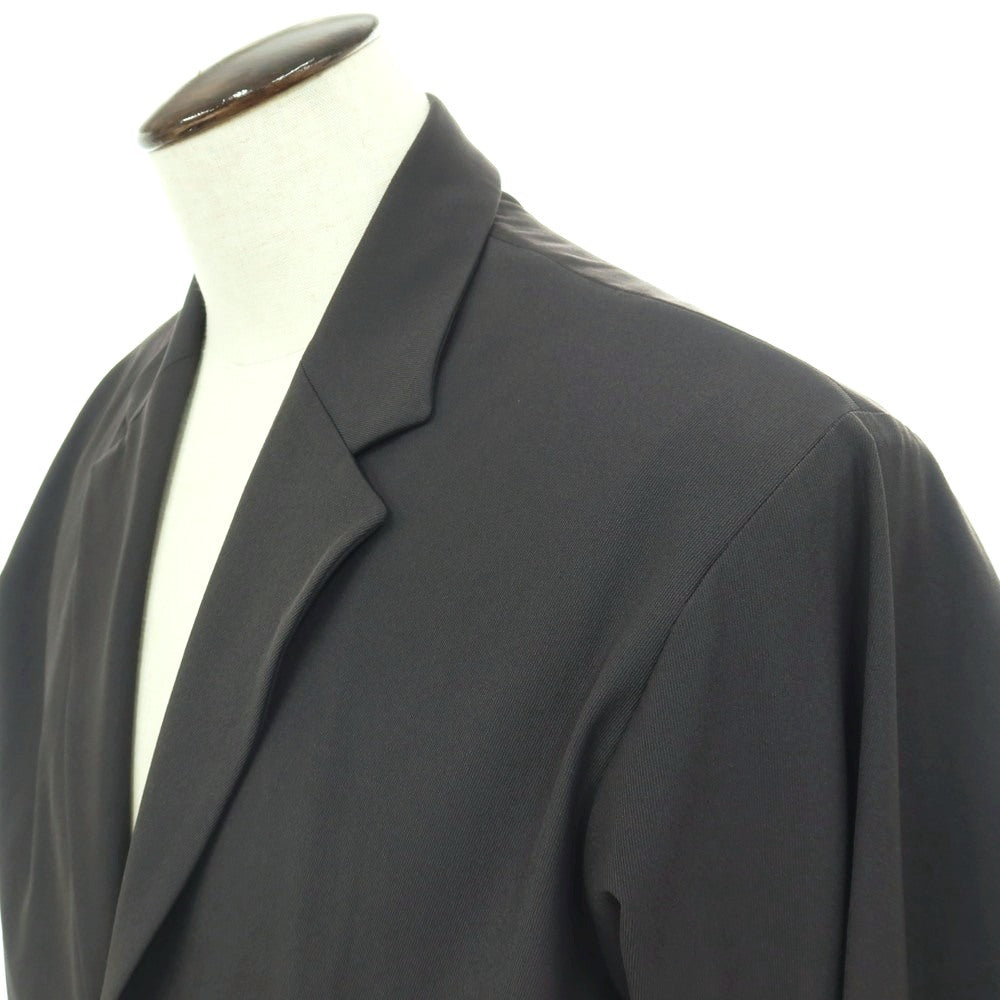 【中古】グリーンレーベルリラクシング green label relaxing FREELITCH ナイロンポリエステル 2B カジュアルジャケット ダークグレー【サイズL】【 状態ランクB 】【 メンズ 】