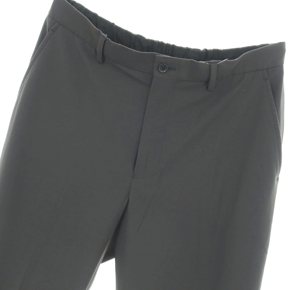 【中古】グリーンレーベルリラクシング green label relaxing FREELITCH ストレッチ ナイロンポリエステル イージースラックスパンツ チャコールグレー系【サイズL】【 状態ランクB 】【 メンズ 】