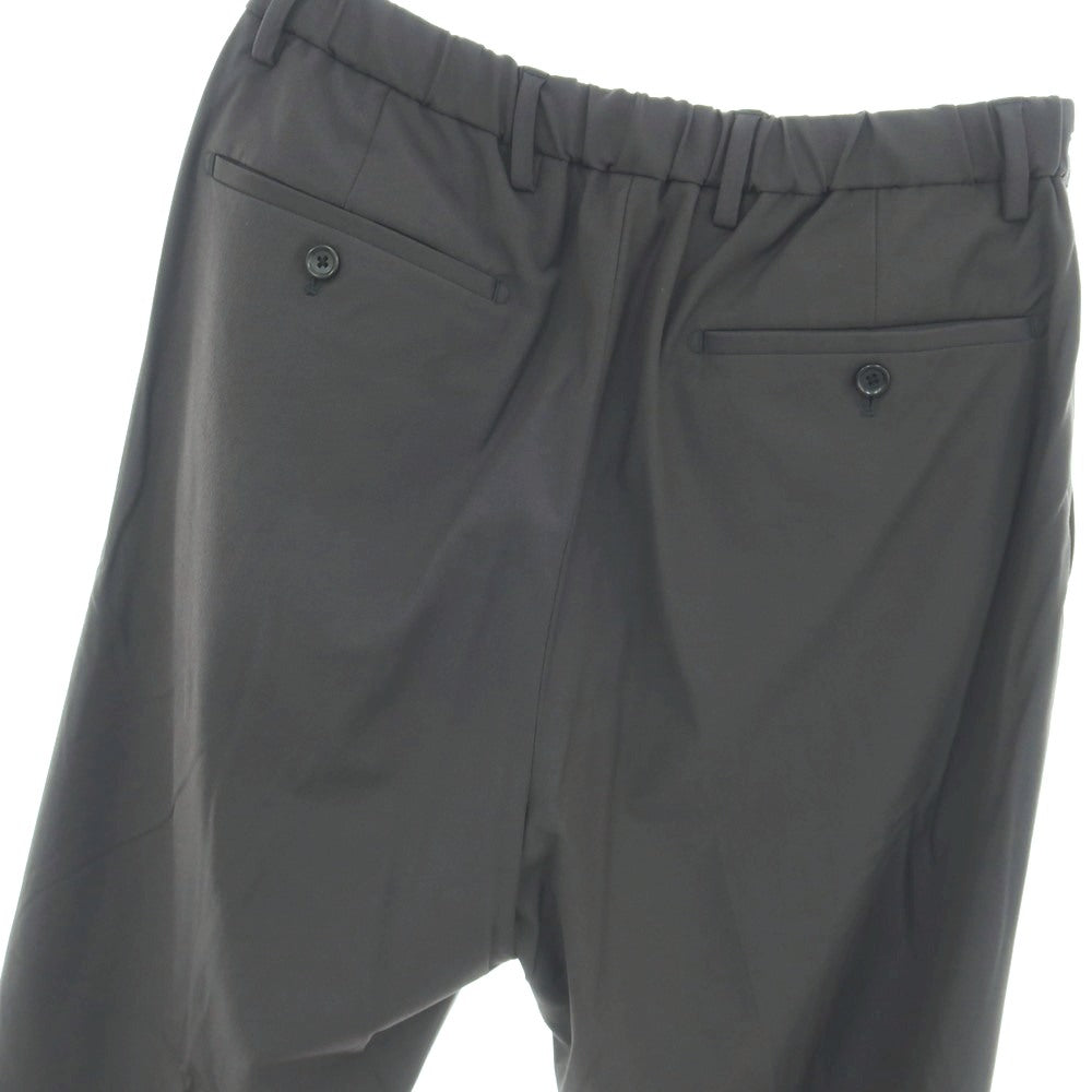 【中古】グリーンレーベルリラクシング green label relaxing FREELITCH ストレッチ ナイロンポリエステル イージースラックスパンツ チャコールグレー系【サイズL】【 状態ランクB 】【 メンズ 】