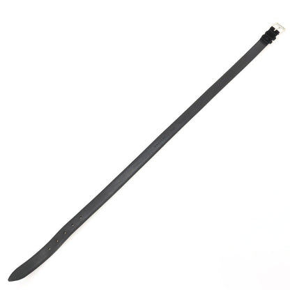 【中古】オルチアーニ ORCIANI スエード レザー ベルト ブラックxシルバー【サイズ85】【 状態ランクB 】【 メンズ 】