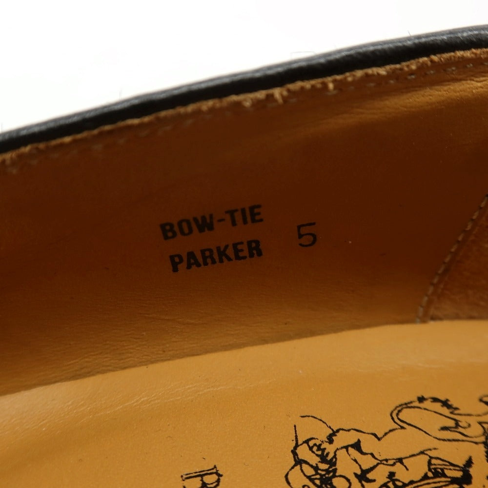 【中古】ボウタイ BOW-TIE PARKER ジュート系 タッセルローファー ブラック【サイズ5】【 状態ランクB 】【 メンズ 】