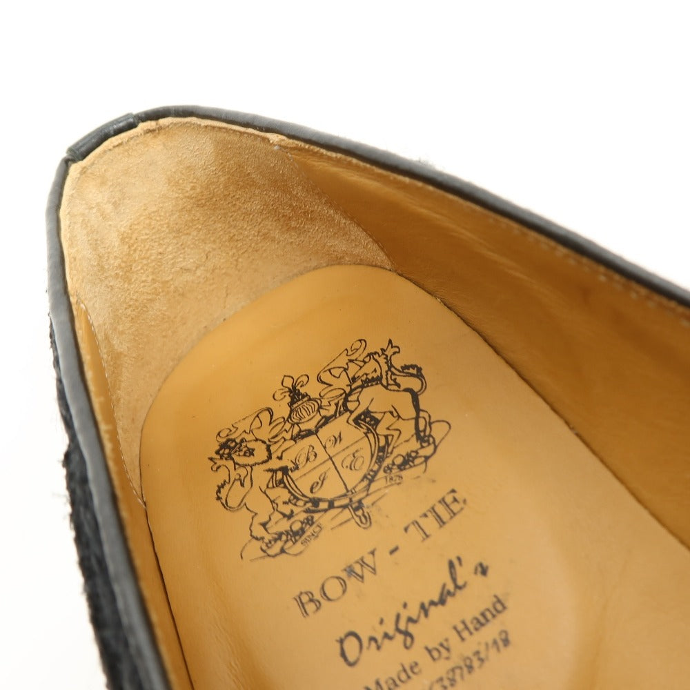 【中古】ボウタイ BOW-TIE PARKER ジュート系 タッセルローファー ブラック【サイズ5】【 状態ランクB 】【 メンズ 】