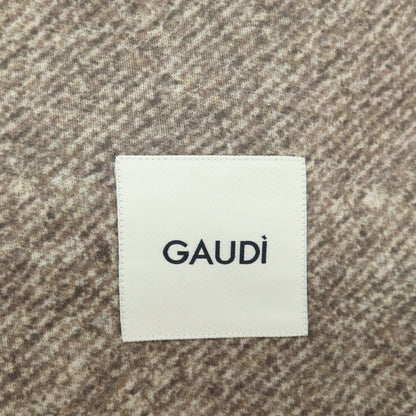 【新品】ガウディ GAUDI ポリエステルコットンポリウレタン ジャージー 2B テーラードジャケット ベージュ系【サイズ50】【 状態ランクN 】【 メンズ 】