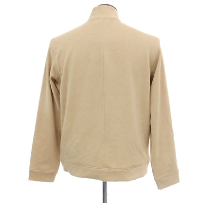 【新品】ガウディ GAUDI ポリエステルポリウレタン スイングトップ ベージュ【サイズL】【 状態ランクN 】【 メンズ 】