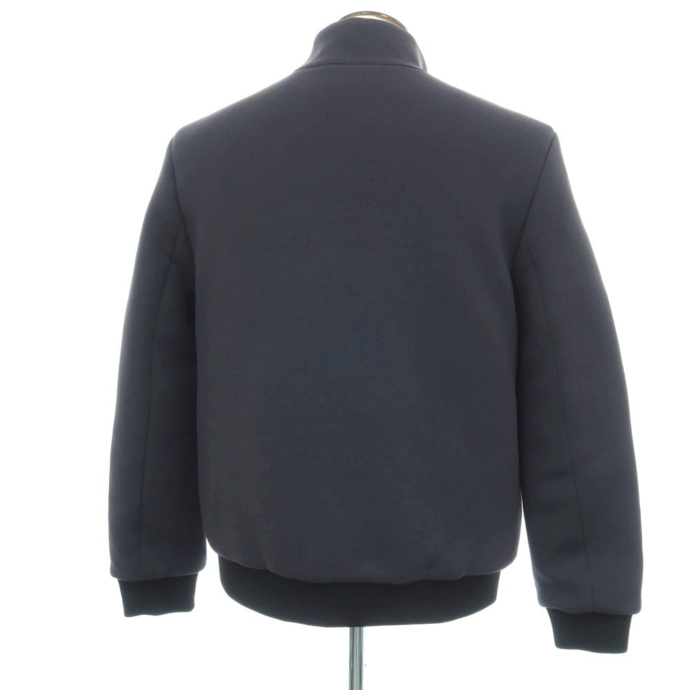 【新品】ガウディ GAUDI ポリエステルレーヨンポリウレタン ダンボールニット 中綿ブルゾン ネイビー【サイズL】【 状態ランクN 】【 メンズ 】