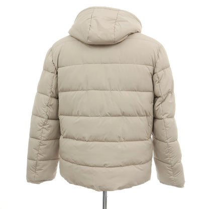 【新品】ガウディ GAUDI ポリエステル フーデッド 中綿ブルゾン ベージュ【サイズL】【 状態ランクN 】【 メンズ 】