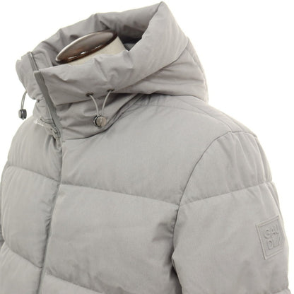 【新品】ガウディ GAUDI ポリエステル フーデッド 中綿ブルゾン グレー【サイズL】【 状態ランクN 】【 メンズ 】