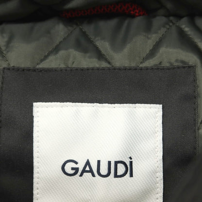【新品アウトレット】ガウディ GAUDI ポリエステル 中綿入り フーデッドコート グレー【サイズL】【 状態ランクN- 】【 メンズ 】