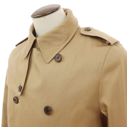 【中古】ユナイテッドアローズ UNITED ARROWS コットン トレンチコート ダークベージュ【サイズL】【 状態ランクB 】【 メンズ 】