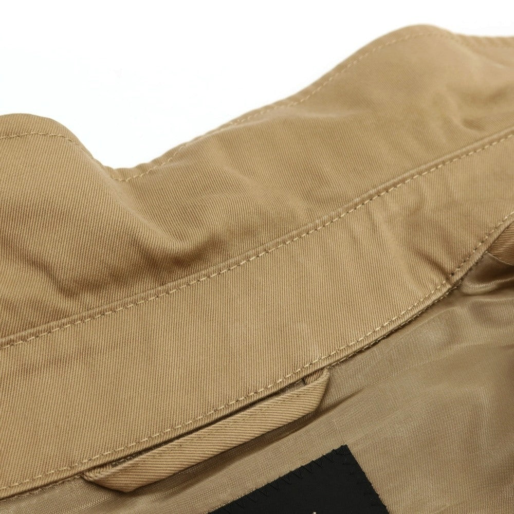 【中古】ユナイテッドアローズ UNITED ARROWS コットン トレンチコート ダークベージュ【サイズL】【 状態ランクB 】【 メンズ 】