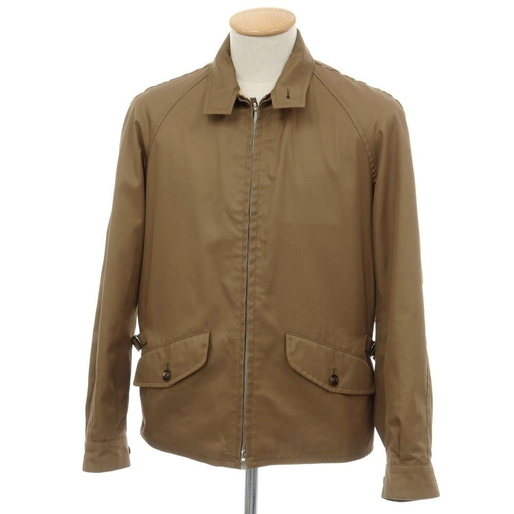 【中古】グレンフェル GRENFELL コットン ダブルジップ スイングトップ カーキブラウン【サイズ36】【 状態ランクC 】【 メンズ 】