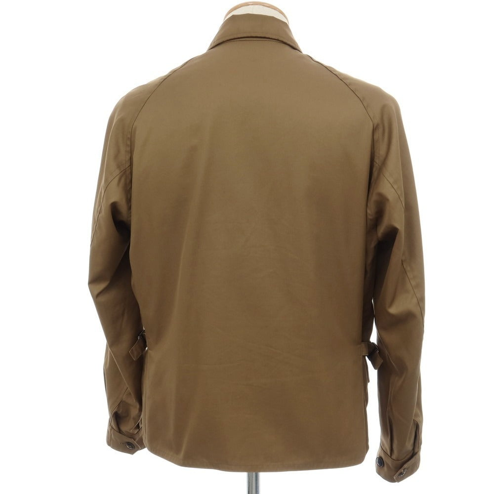【中古】グレンフェル GRENFELL コットン ダブルジップ スイングトップ カーキブラウン【サイズ36】【 状態ランクC 】【 メンズ 】