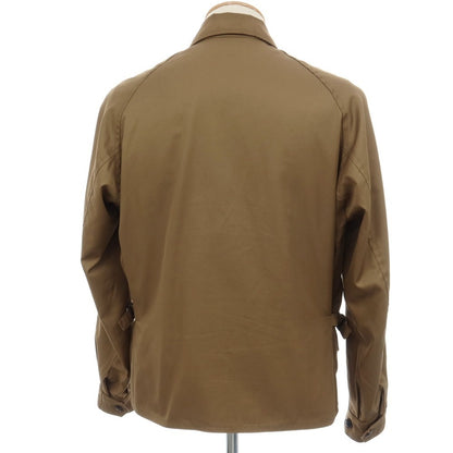 【中古】グレンフェル GRENFELL コットン ダブルジップ スイングトップ カーキブラウン【サイズ36】【 状態ランクC 】【 メンズ 】