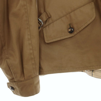 【中古】グレンフェル GRENFELL コットン ダブルジップ スイングトップ カーキブラウン【サイズ36】【 状態ランクC 】【 メンズ 】