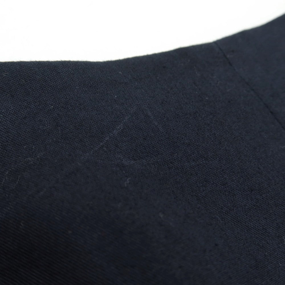 【中古】ラルディーニ LARDINI ウールリネン ヘリンボーン ドレス系ジレ ベスト ライトネイビー【サイズ46】【 状態ランクB 】【 メンズ 】