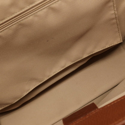 【中古】ロンシャン Longchamp レザー ボストンバッグ ブラウン【 状態ランクB 】【 メンズ 】