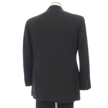 【中古】ブルックスブラザーズ Brooks Brothers ウール 3つボタンスーツ ブラック【サイズ40REG/34W】【 状態ランクC 】【 メンズ 】