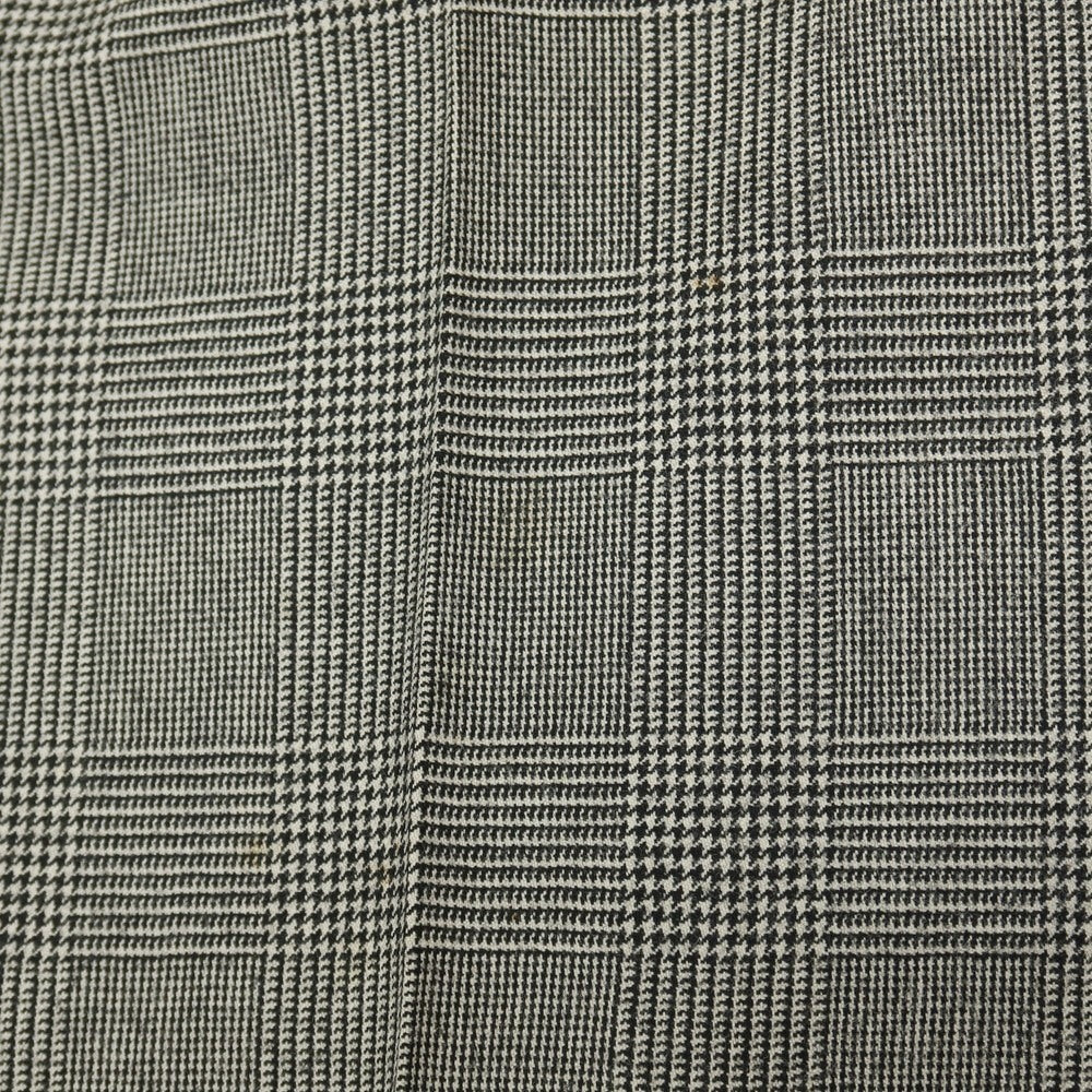 【中古】ブルックスブラザーズ Brooks Brothers ウール グレンチェック ドレススラックスパンツ ブラックxホワイト系【サイズ32】【 状態ランクC 】【 メンズ 】