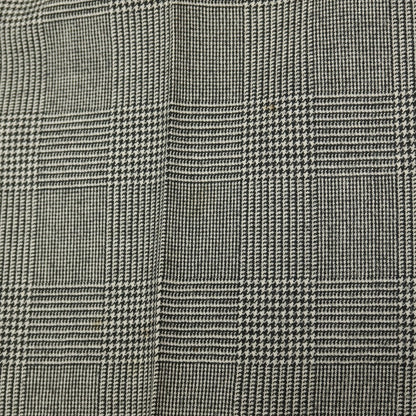 【中古】ブルックスブラザーズ Brooks Brothers ウール グレンチェック ドレススラックスパンツ ブラックxホワイト系【サイズ32】【 状態ランクC 】【 メンズ 】