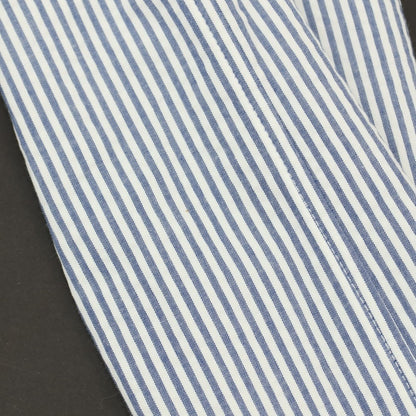 【中古】【未使用】ラルディーニ LARDINI コットン サッカー ストライプ 2B カジュアルジャケット ライトネイビーxホワイト【サイズXS】【 状態ランクS 】【 メンズ 】