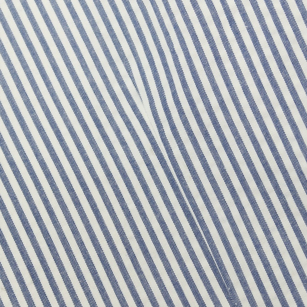 【中古】【未使用】ラルディーニ LARDINI コットン サッカー ストライプ 2B カジュアルジャケット ライトネイビーxホワイト【サイズXS】【 状態ランクS 】【 メンズ 】