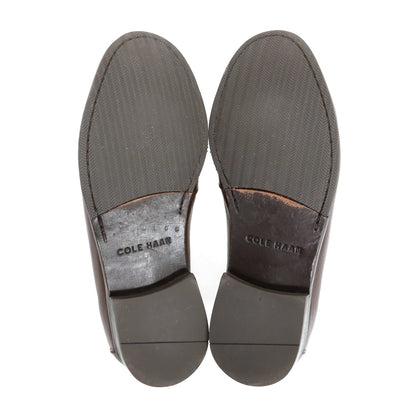【中古】コールハーン COLE HAAN レザー ビットローファー ブラウン【サイズ6.5】【 状態ランクB 】【 メンズ 】