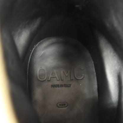 【中古】オーエーエムシー OAMC キャンバス バックジップブーツ カーキxブラック【サイズ7】【 状態ランクB 】【 メンズ 】