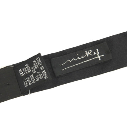 【中古】ニッキー nicky シルク サテン ボウタイ 蝶ネクタイ ブラック【 状態ランクB 】【 メンズ 】