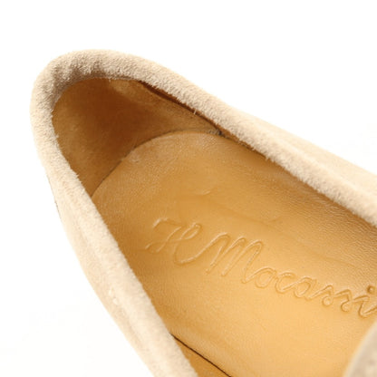 【新品】イルモカシーノ IL MOCASSINO スエード ビットローファー ダークベージュ【サイズ40】【 状態ランクN 】【 メンズ 】