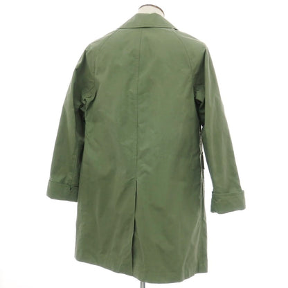【新品】カルロ ピオンボ CARLO PIOMBO TRENCHD5 ワックスコットン スプリングコート セージグリーン系【サイズ50】【 状態ランクN 】【 メンズ 】