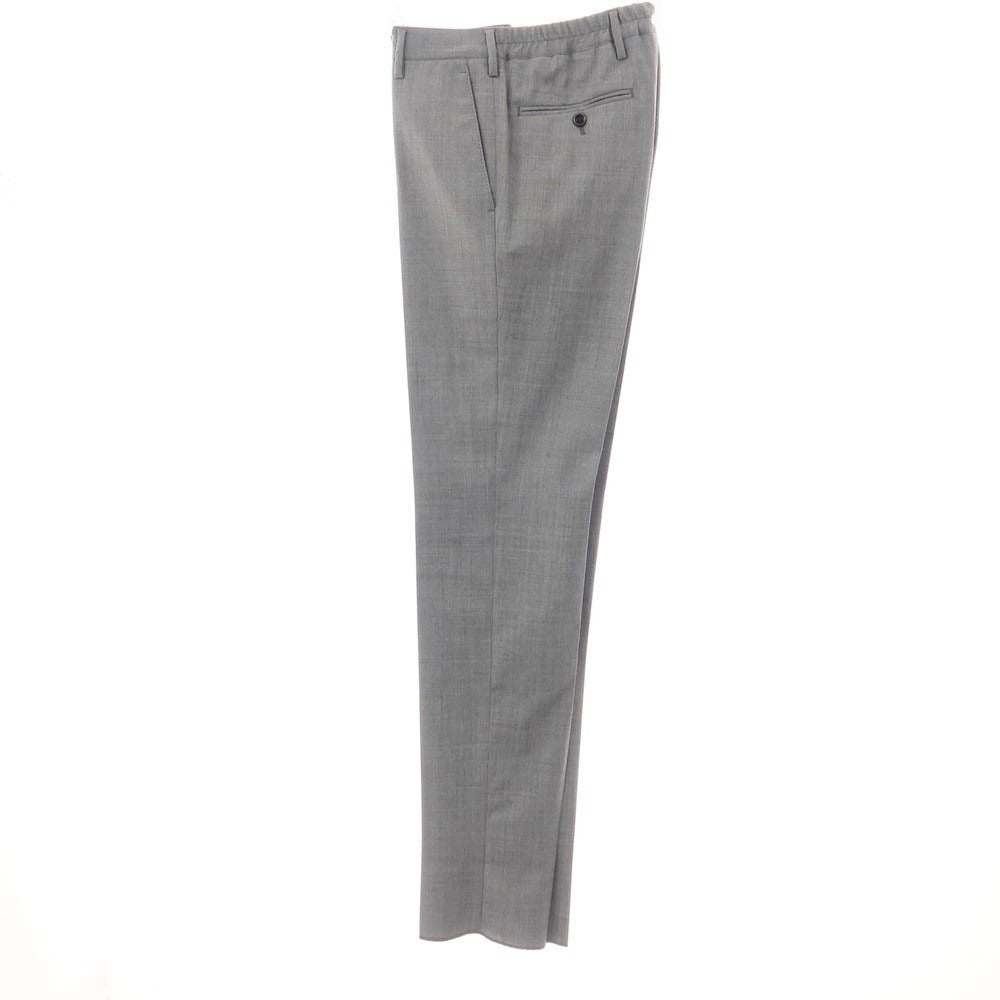 【新品】ラルディーニ LARDINI ストレッチ ポリエステルウール 3つボタンスーツ セットアップ グレー【サイズ46 7REG】【 状態ランクN 】【 メンズ 】